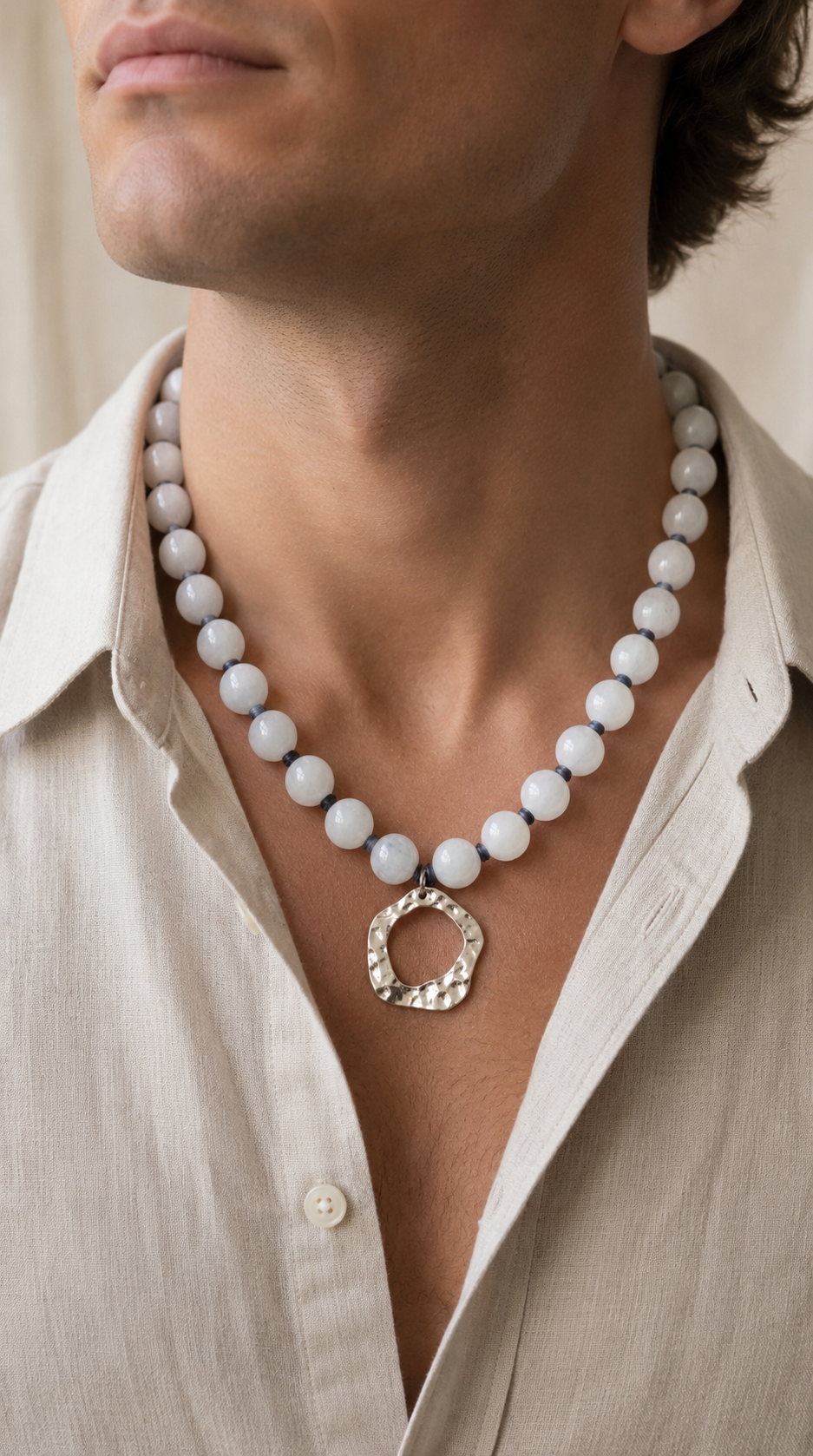Collar Maxi Aguamarina