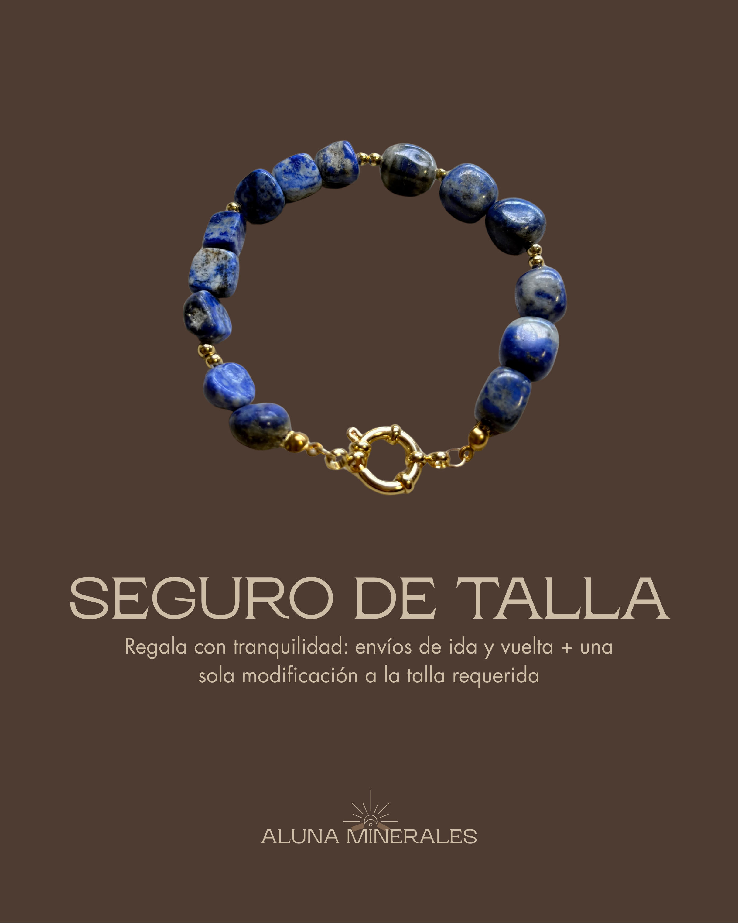 Seguro de talla pulsera
